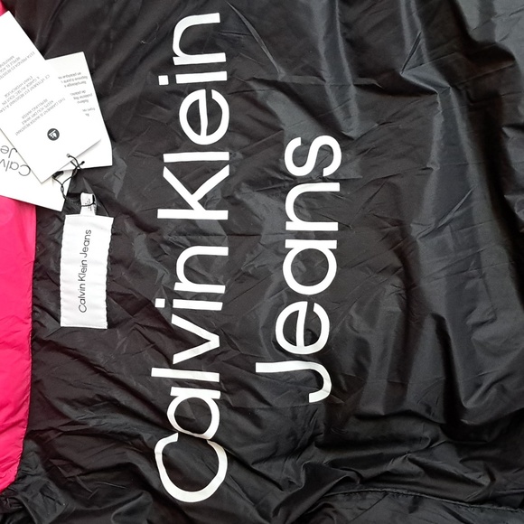 Calvin Klein Jeans Trendy Plus Size Hooded Puffer Jacket - 1X - Picture 10 of 15